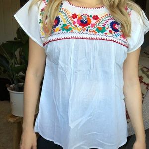 Cotton Mexican Blouse